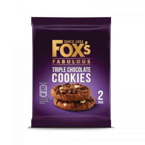 Foxs Triple Chocolate Cookie Biscuits