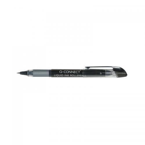 Q-Connect Liquid Rollerball Black Pk10