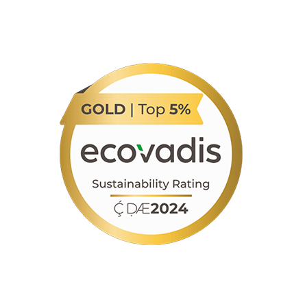 GOLD | Top 5% ecovadis