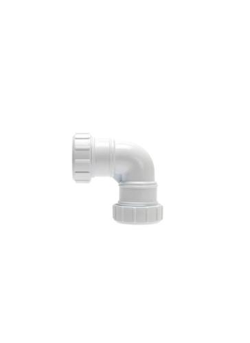 40mm Compression Elbow White