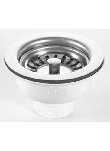 McAlpine Basket Strainer And Overflow 100 x 120mm