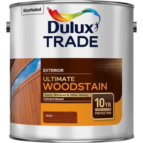 2.5Ltr Teak Dulux Trade Ultimate Woodstain