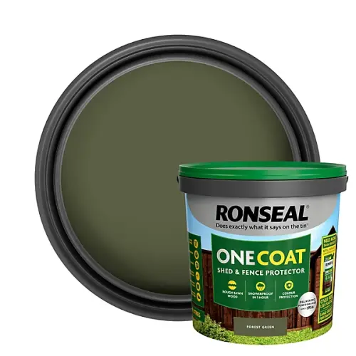 Onecoat Forest Green 9L Shed & Fence Protector