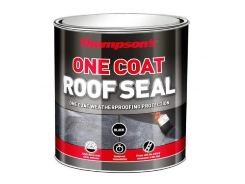 Thompson's One Coat Roof Seal Black 5Ltr
