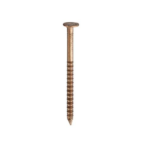 31 x 1.8mm Silicone Bronze Annular Ring Shank Nail 1kg