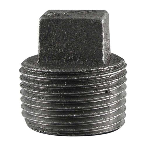 Black Iron 1/2in Plug