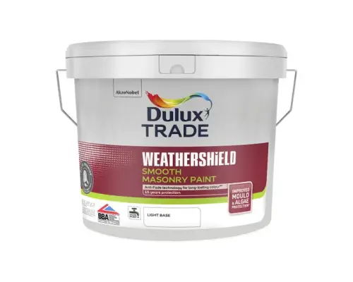 Dulux Trade Weather Shield Smooth Light 10Ltr
