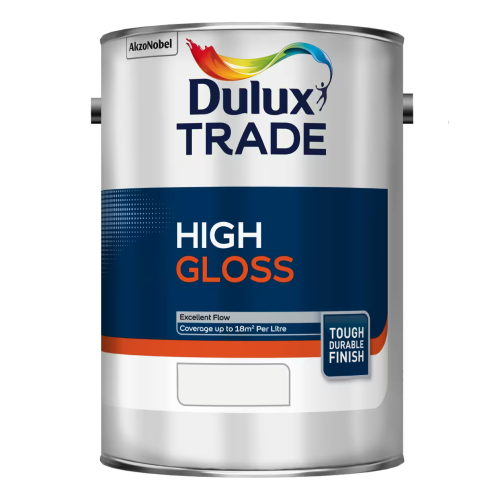2.5Ltr Dulux Trade High Gloss Medium Base
