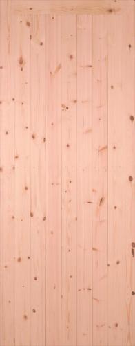 Framed Ledged and Braced Redwood Door 838 x 1981mm