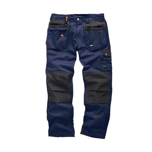 Scruffs Worker Plus Trousers 30R Navy