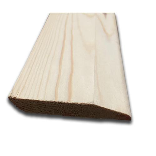 PINE CHAMFERED AND BULLNOSE SKIRTING 14 X 94MM X 2.1M