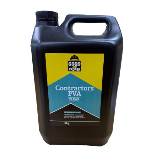 GOOD & PROPER CONTRACTORS PVA 5 LITRE *PROMOTION*