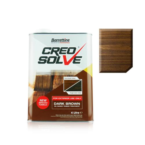 BARRETTINE CREOSOLVE 4 LITRE DARK