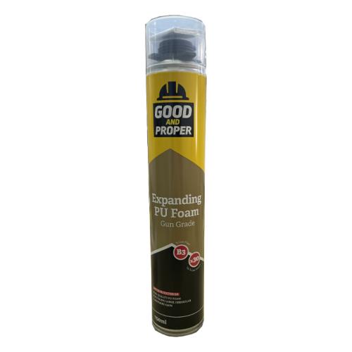 GOOD & PROPER GUN GRADE EXPANDING FOAM 750ML