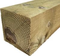TIMBER GATE POST 3.0M X 150MM X 150MM UC4 GREEN (FLAT TOP)