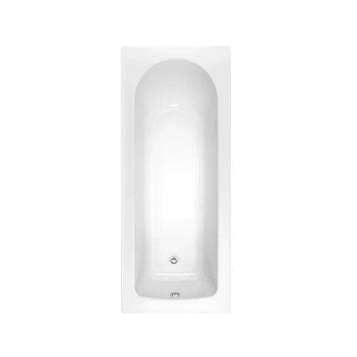 Harper & Brooke Cavetto 1600mm x 700mm Toughened Single Ended Bath