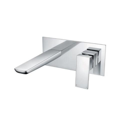 Harper & Brooke Morley Wall Mounted Bath Filler - Chrome