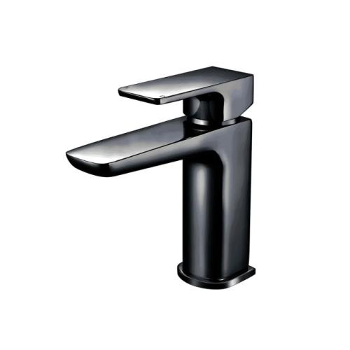 Harper & Brooke Morley Electroplated Mini Mono Basin Mixer w/ Pop Up Waste - Black