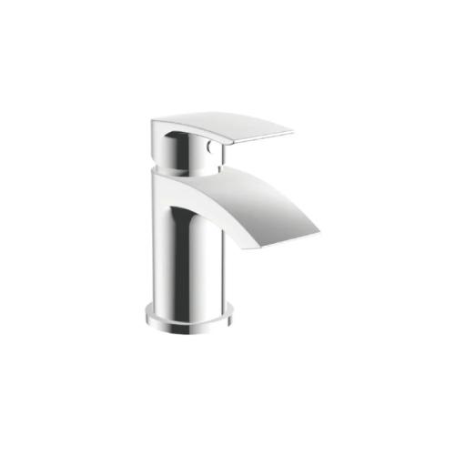 Harper & Brooke Tudor Mini Mono Basin Mixer w/ Pop Up Waste - Chrome