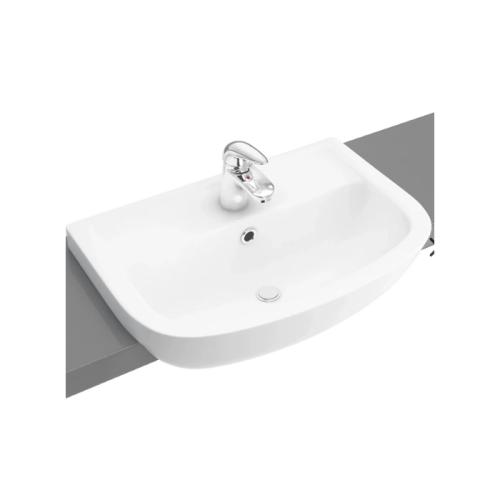 Harper & Brooke Chiltern 550 Semi Recessed 1 TH Basin