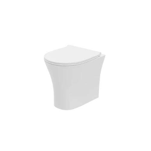 Harper & Brooke Hampton Rimless Back To Wall WC Pan