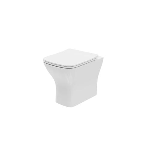Harper & Brooke Sienna Square Back To Wall WC Pan