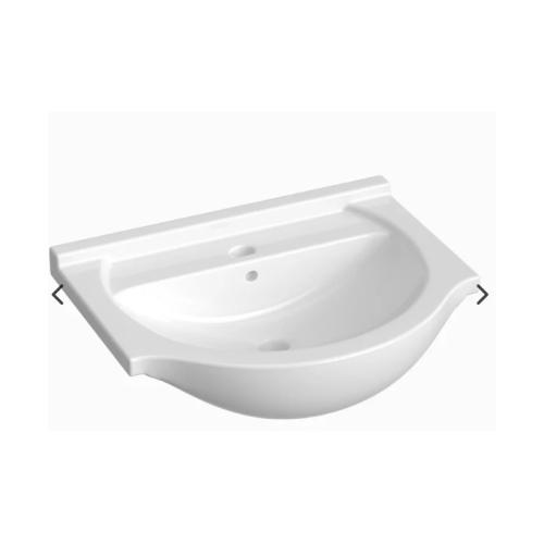 Harper & Brooke Ashlar 560mm 1 Tap Hole Ceramic Washbasin
