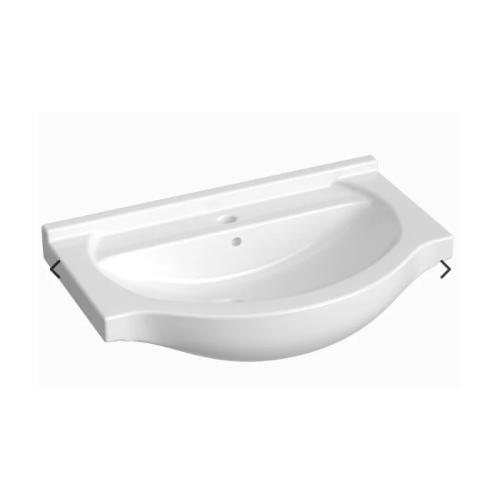 Harper & Brooke Ashlar 750mm 1 Tap Hole Ceramic Washbasin