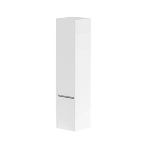 Harper & Brooke Granby 1625mm x 380mm x 375mm 2 Door Tall Boy Storage Unit - Matt White
