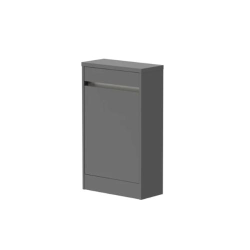 Harper & Brooke Granby 500mm x 850mm x 250mm WC Unit Only - Matt Grey