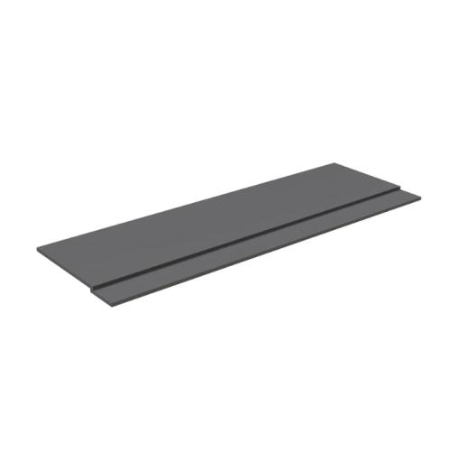 Harper & Brooke Granby 1700mm Bath Panel - Matt Grey