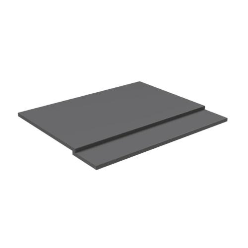 Harper & Brooke Granby 750mm Bath Panel - Matt Grey