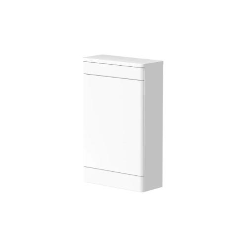 Harper & Brooke Portland 500mm WC Unit Only - Matt White