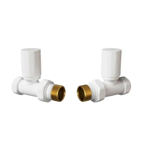 Harper & Brooke TMV Non-Thermostatic Straight Valve - White