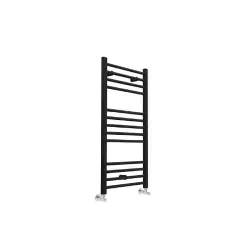 Harper & Brooke Terrano Straight Towel Warmer - Matt Black 1000mm x 400mm