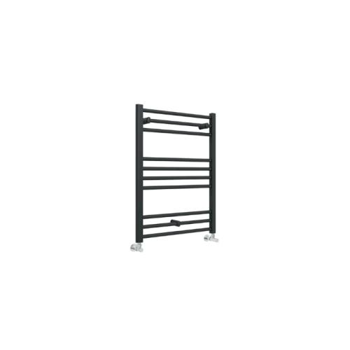 Harper & Brooke Terrano Straight Towel Warmer - Anthracite 800mm x 600mm