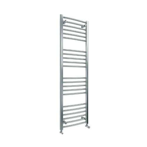 Harper & Brooke Terrano Curved 1600 x 500mm Towel Warmer - Chrome