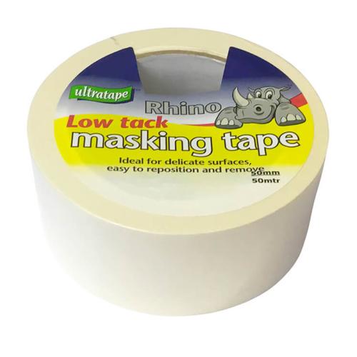 LOW TACK DELICATE SURFACE MASKING TAPE 25MM X 50 MTR