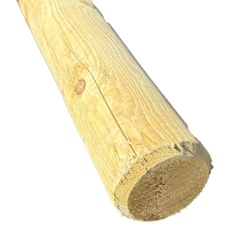 KDM MACHINE ROUND POINTED POST TREE STAKE 75MM X 2.4M