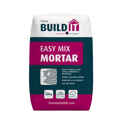SAND AND CEMENT MORTAR MIX PRE PACK BAG