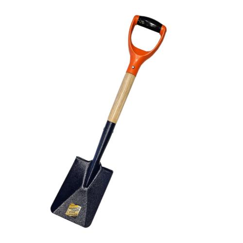 PROSOLVE MINI SQUARE MOUTH SHOVEL C/W WOODEN HANDLE