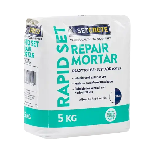 SETCRETE RAPID SET REPAIR MORTAR 5KG