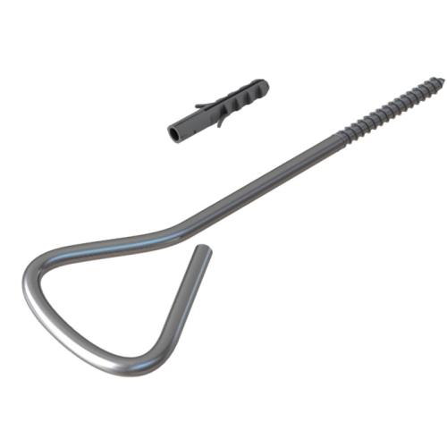 VISTA WALL STARTER SCREW-IN TIES C/W PLUGS - 10 PACK