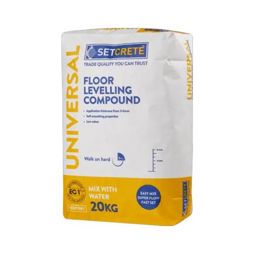 SETCRETE UNIVERSAL FLOOR LEVELLING COMPOUND 20KG
