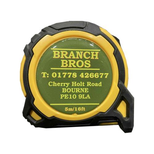 BRANCH BROS PROFESSIONAL TAPE MEASURE 5MTR/16FT