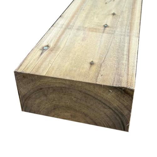 TIMBER SLEEPER 2.4M X 100MM X 200MM UC3 GREEN TREATED REDWOOD