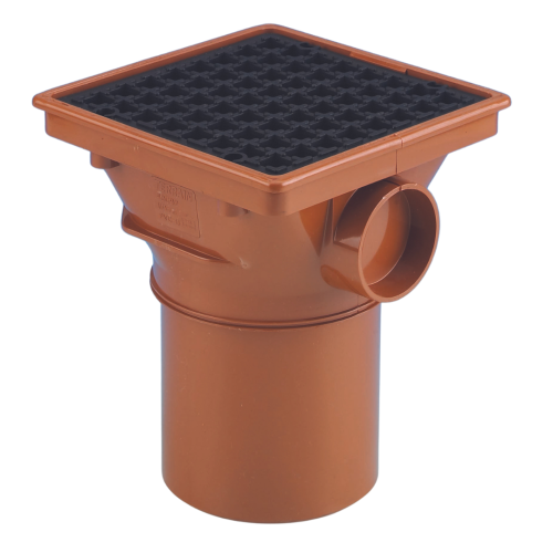 110MM UNDERGROUND SQUARE HOPPER 150MMX150MM (TOP)