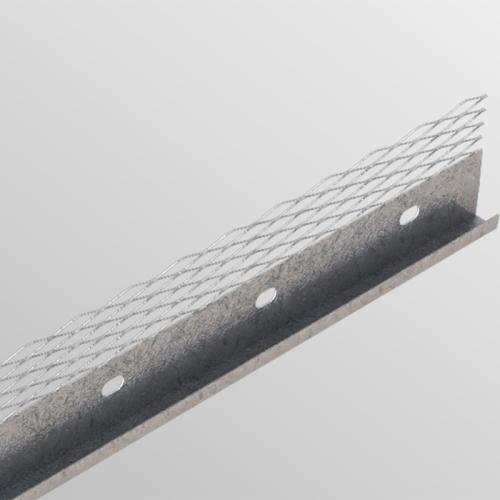 VISTA 2.4M GALVANISED 13MM PLASTER STOP BEAD