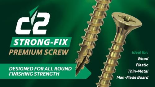 Timco C2 Strong-Fix Pozidrive Countersunk Screws ZYP - Boxed