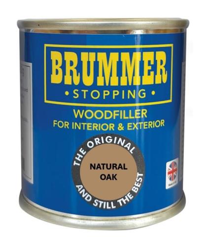 Brummer Stopping Wood Filler - Natural Oak - 250g